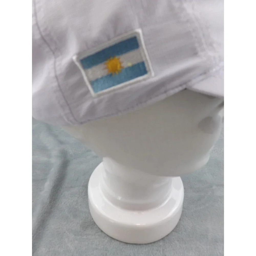 TaylorMade Golf Hat/Cap Men's‎ AAG Argentina/Flag White/Multi Embroidered Sports
